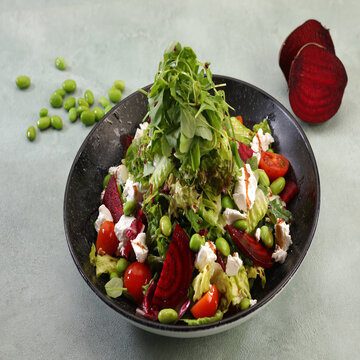 Edamame Beetroot Salad